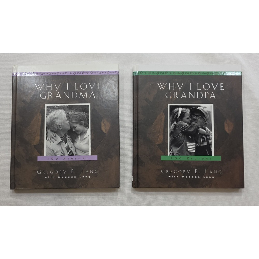 Why I Love My Grandma / Grandpa Book Set.